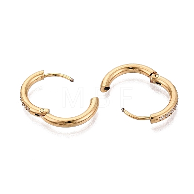 304 Stainless Steel Hoop Earrings X-STAS-Q113-13G-02-1