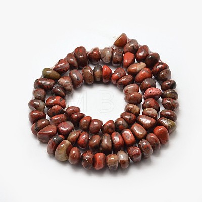 Dyed Carnelian Chip Beads Strands G-P091-39-1