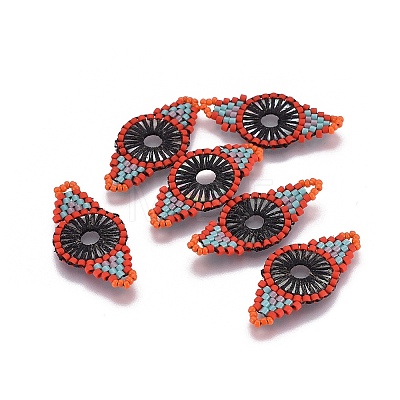 MIYUKI & TOHO Handmade Japanese Seed Beads Links SEED-E004-G17-1