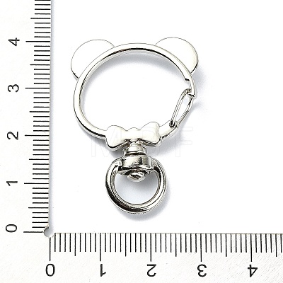 Alloy Swivel Clasps LS-KEYC-Z005-01P-1