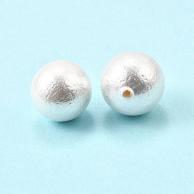 Electroplate Shell Pearl Beads BSHE-K016-14mm-1
