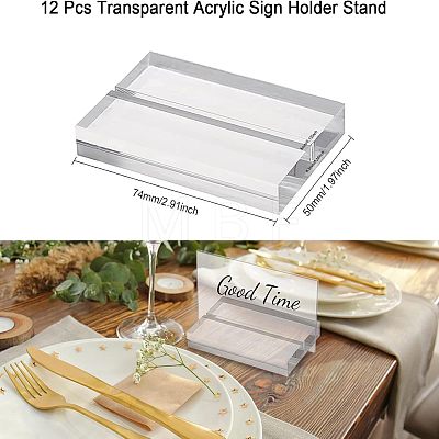 Transparent Acrylic Base FIND-WH0042-51-1