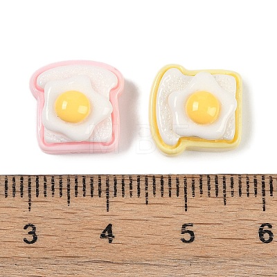 Macaron Color Egg Theme Opaque Resin Decoden Cabochons CRES-M036-10F-1