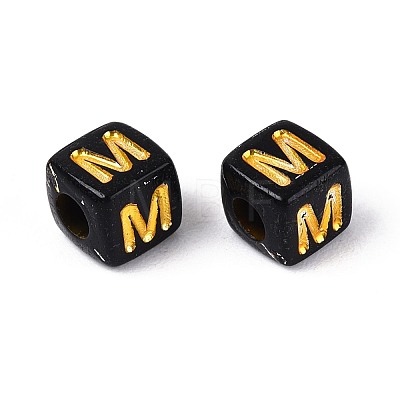 Opaque Acrylic Beads SACR-T035-20M-1