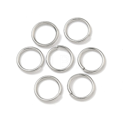 Tarnish Resistant 304 Stainless Steel Open Jump Rings STAS-E067-07-9mm-1