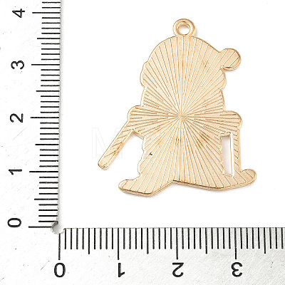 Christmas Alloy Enamel Pendants ENAM-B035-02J-11KCG-1