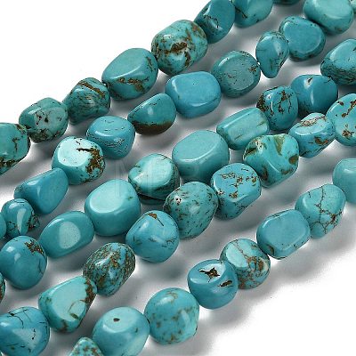 Natural Turquoise Beads Strands G-P497-01E-91-1