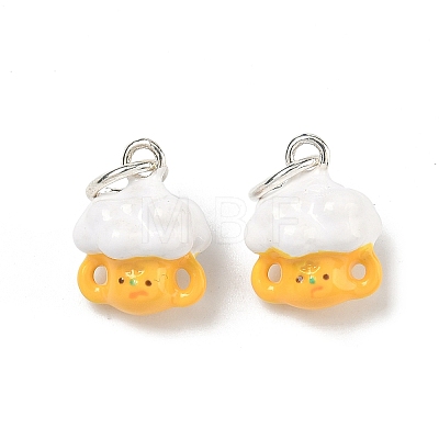 Alloy Enamel Pendants ENAM-A012-23A-1