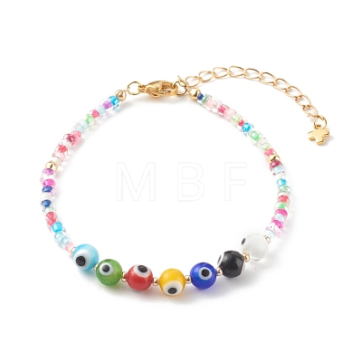 Beaded Bracelets BJEW-JB06329-1