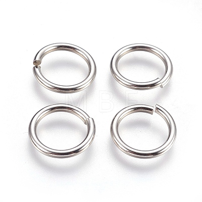 Tarnish Resistant 304 Stainless Steel Saw Cut Open Jump Rings STAS-P212-25P-15-1