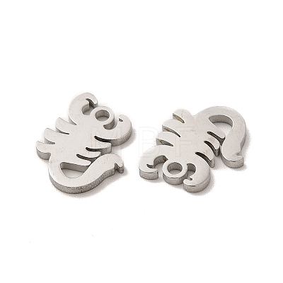 304 Stainless Steel Charms STAS-M089-61P-1
