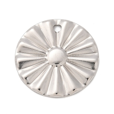 304 Stainless Steel Pendants STAS-F349-05P-03-1