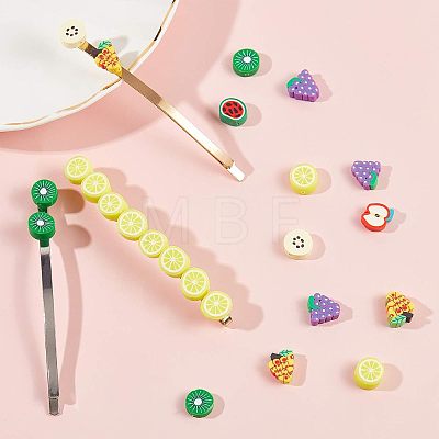 Handmade Polymer Clay Beads CLAY-NB0001-17-1