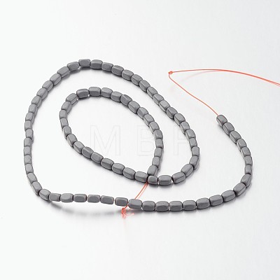 Non-magnetic Synthetic Hematite Bead Strands G-F300-40B-F09-1