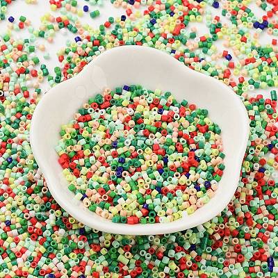 Baking Paint Glass Seed Beads SEED-S042-05B-51-1