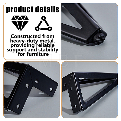 Iron Furniture Sofa Legs FIND-WH0173-479EB-1