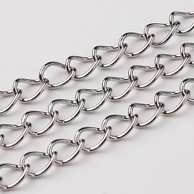 Tarnish Resistant 304 Stainless Steel Twisted Chains CHS-L015-03-1