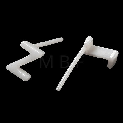 Hypoallergenic Bioceramics Zirconia Ceramic Stud Earrings EJEW-F340-04Z-1