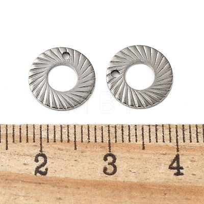 201 Stainless Steel Charms STAS-I330-046P-1