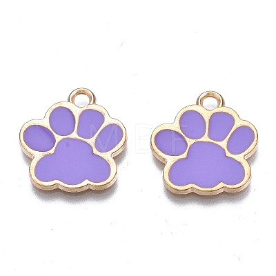 Alloy Enamel Pendants X1-ENAM-T016-22LG-D-RS-1