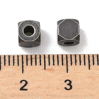 Retro 316 Surgical Stainless Steel Spacer Beads STAS-L307-09AS-02-1