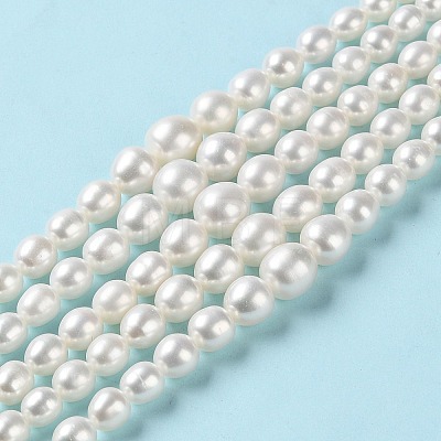 Natural Cultured Freshwater Pearl Beads Strands PEAR-E018-68-1