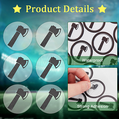 PVC Plastic Waterproof Stickers DIY-WH0386-18E-1