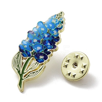 Flower Series Zinc Alloy Enamel Pin JEWB-D069-03F-1