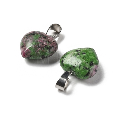 Natural Ruby in Zoisite Pendants G-I311-A21-1