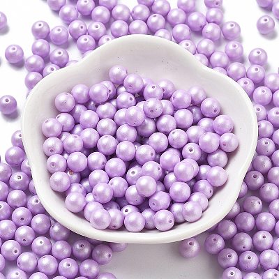 Baking Paint Glass Seed Beads SEED-H003-02B-1