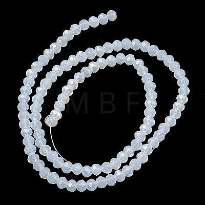 Crystal Glass Rondelle Beads Strands LS-EGLA-F049C-01-1