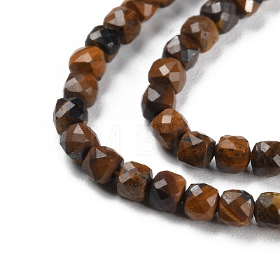 Natural Tiger Eye Beads Strands G-P500-02A-01-1