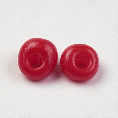 Opaque Glass Seed Beads X-SEED-R032-A07-1