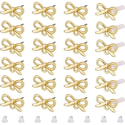 40Pcs Alloy Stud Earring Findings FIND-FH0005-80-1