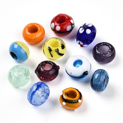Handmade Lampwork Beads LAMP-N024-37-1