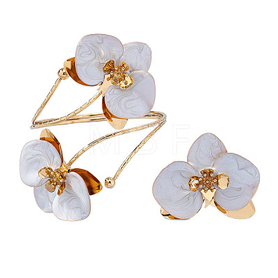 Iron Enamel Jewelry Sets WG7CDF7-02-1