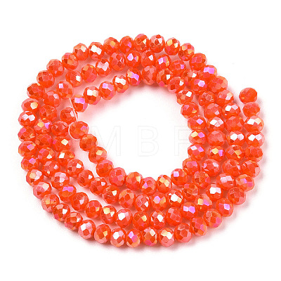 Electroplate Glass Beads Strands LS-EGLA-A044-P6mm-B03-1