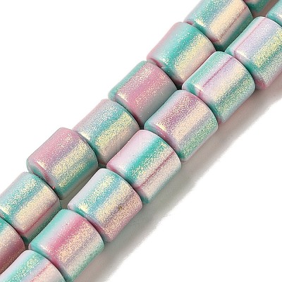 Polymer Clay Beads Strands CLAY-H006-04J-1