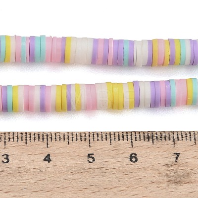 Handmade Polymer Clay Beads Strands PY-CBA21A8-01G-1
