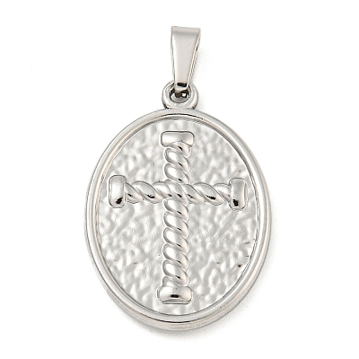 Non-Tarnish 304 Stainless Steel Pendants STAS-B071-02J-24P-1