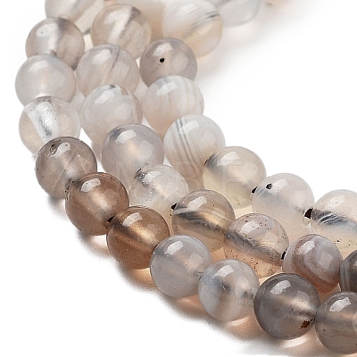 Natural Botswana Agate Beads Strands G-G143-A02-02-1