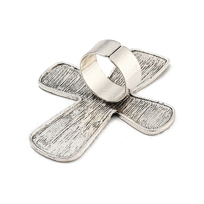 Alloy Adjustable Ring RJEW-K260-01A-P-1