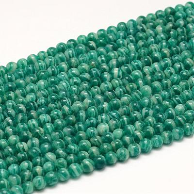 Natural Russia Amazonite Beads Strands G-F306-01A-6mm-1