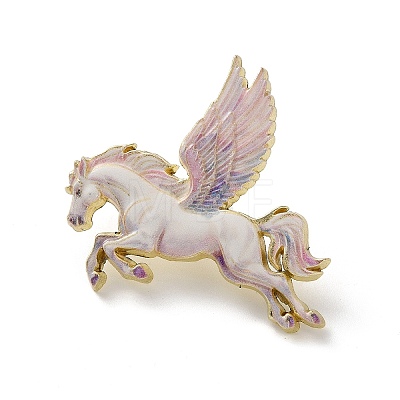 Horse Enamel Pins JEWB-Z048-01G-01-1
