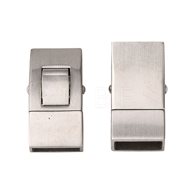 304 Stainless Steel Bayonet Clasps STAS-I171-10P-1