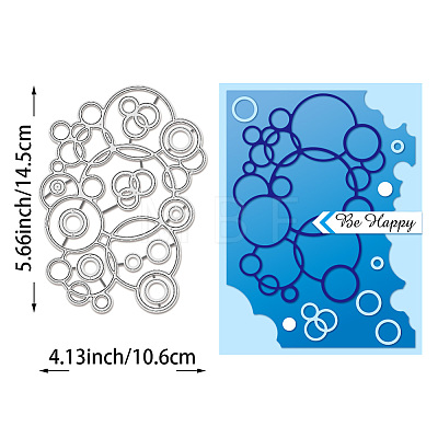 Carbon Steel Cutting Dies Stencils DIY-WH0309-1765-1