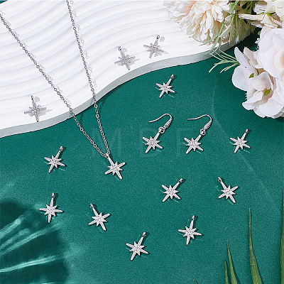 30Pcs Alloy with Rhinestone Pendants FIND-SC0023-34P-1