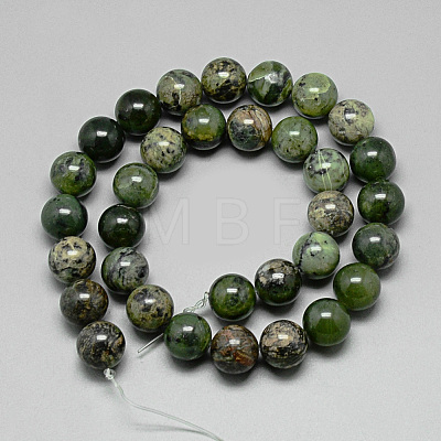 Natural Ruby in Zoisite Beads Strands G-Q948-73-1