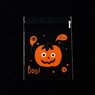 Halloween Theme Plastic Bakeware Bag ABAG-F007-03A-1