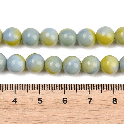 Handmade Lampwork Beads Strand LAMP-B056-8mm-15-1